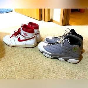 Air Jordan 1’s, Jordan 13’s Grey